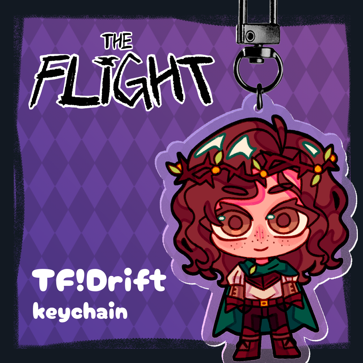 The Flight Drift / InfiniteDrift Acrylic Keychain