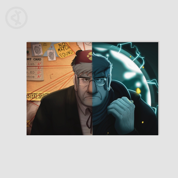 'Not What He Seems' Print