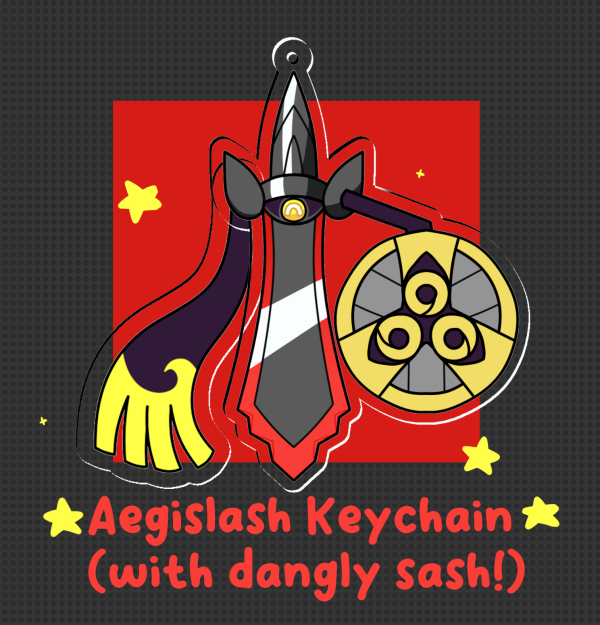 Shiny Aegislash with Dangly Sash