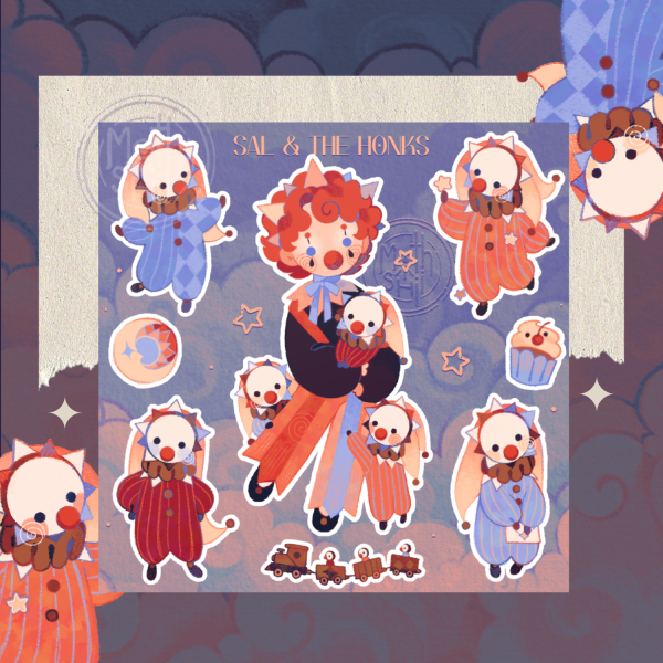 Sal & The Honks ✦ Sticker Sheet