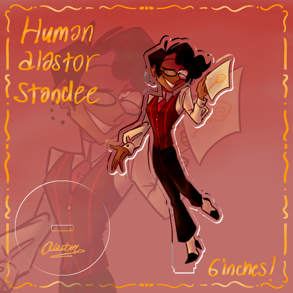 Human Alastor Standee