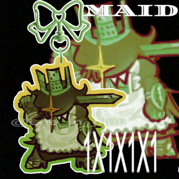 【ROBLOX】 maid 1x1x1x1⚔️🧹 keychain