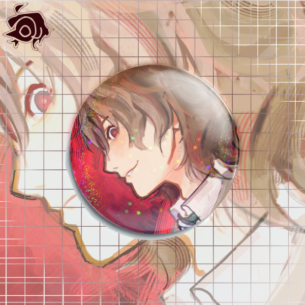 Goro Akechi Holographic Button/Pin