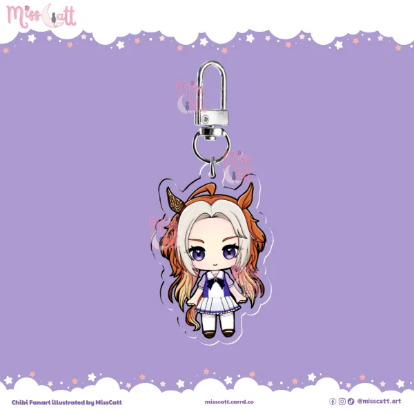 Uma Musume | Orfevre | MissCatt Acrylic Keychain