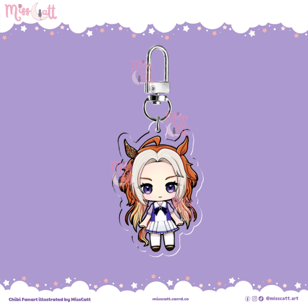 Uma Musume | Orfevre | MissCatt Acrylic Keychain