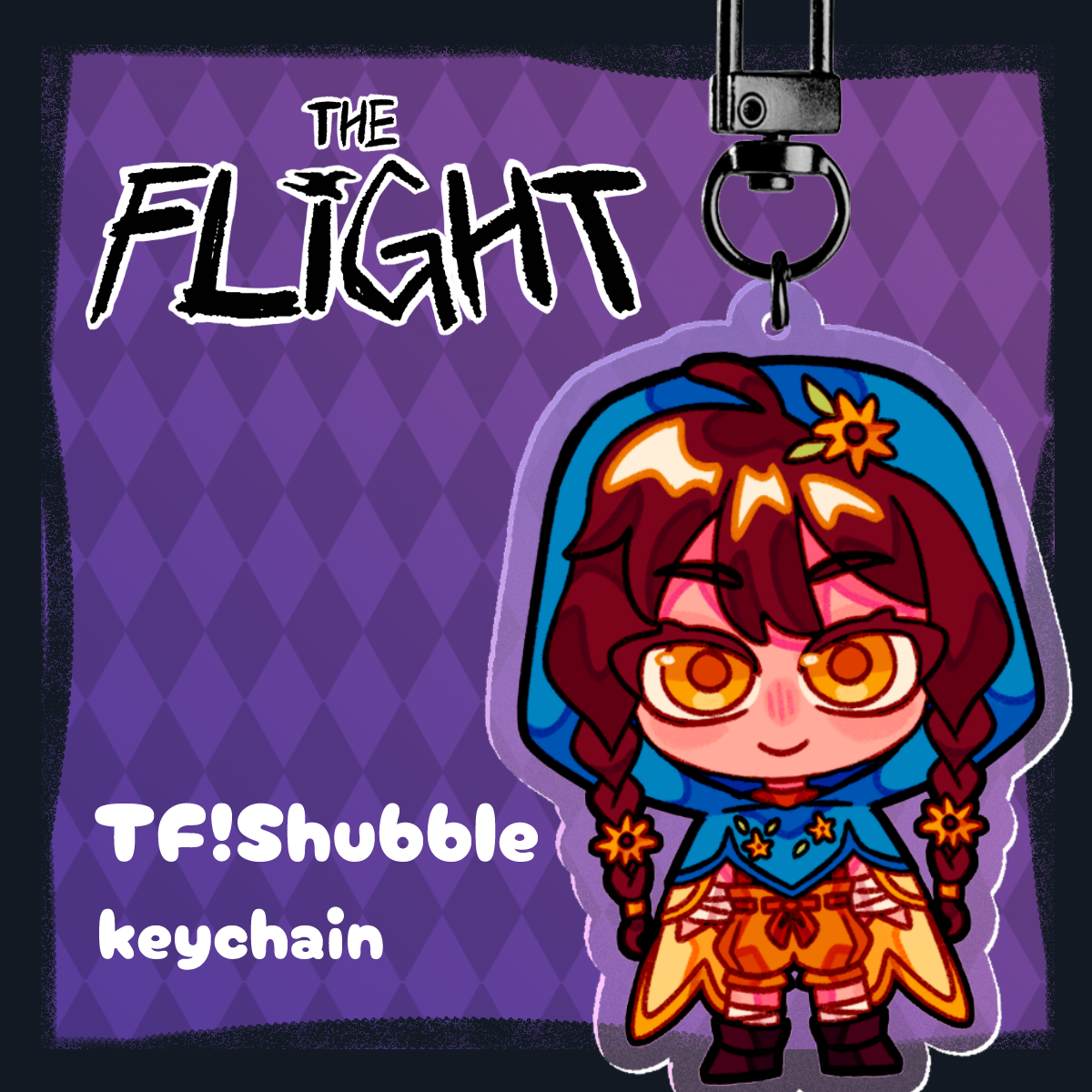 The Flight Shelby / Shubble Acrylic Keychain