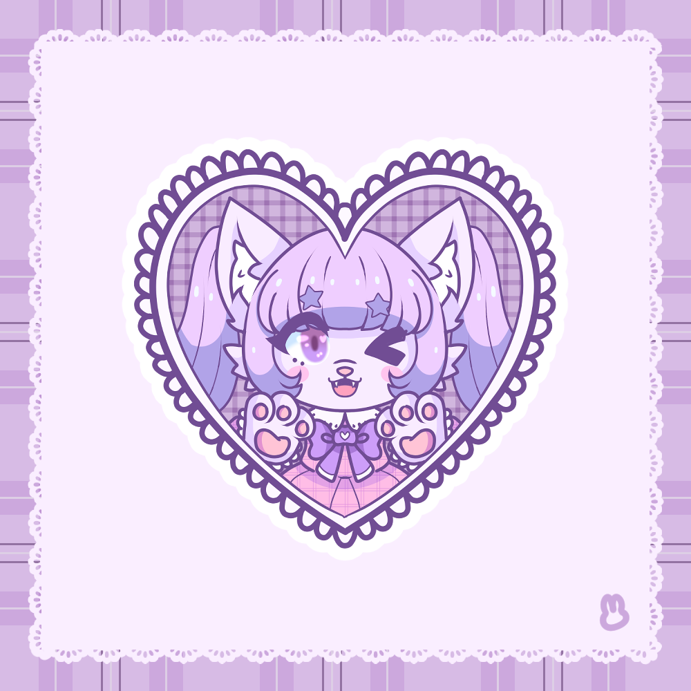 Purple Puppy Holo 💖