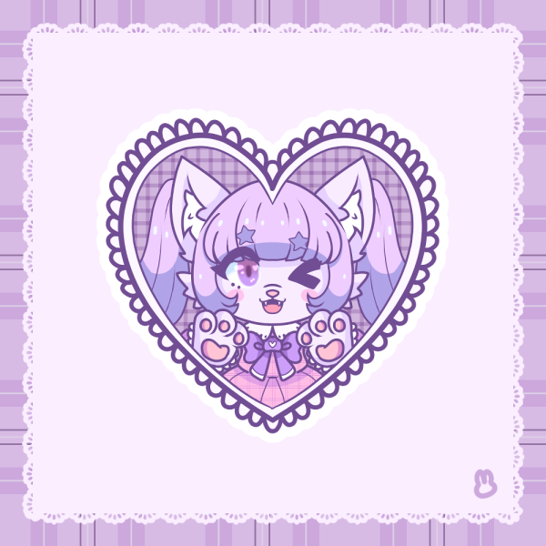 Purple Puppy Holo 💖