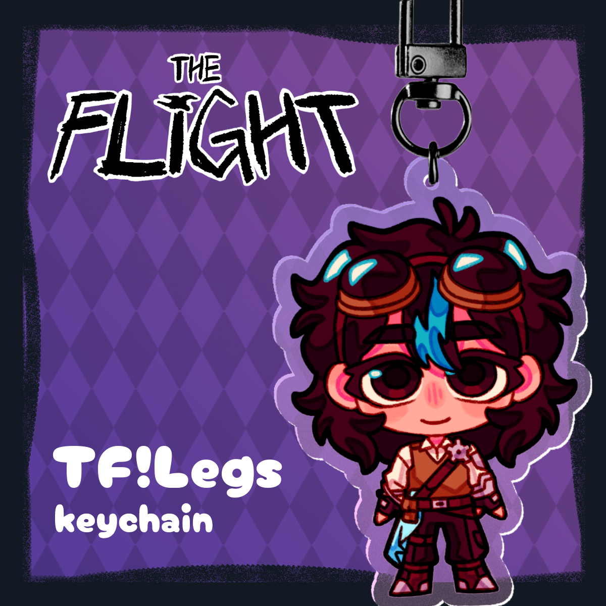The Flight Legs / Legundo Acrylic Keychain