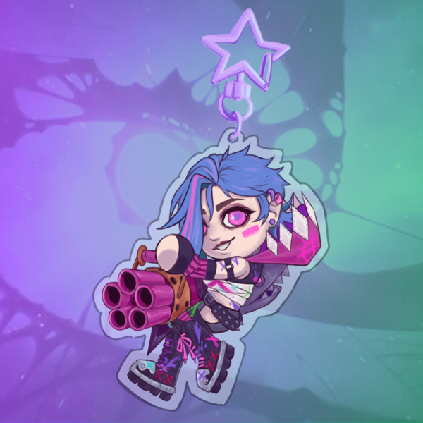 Jinx Keychain