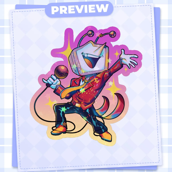 Sticker Holo // Tenna