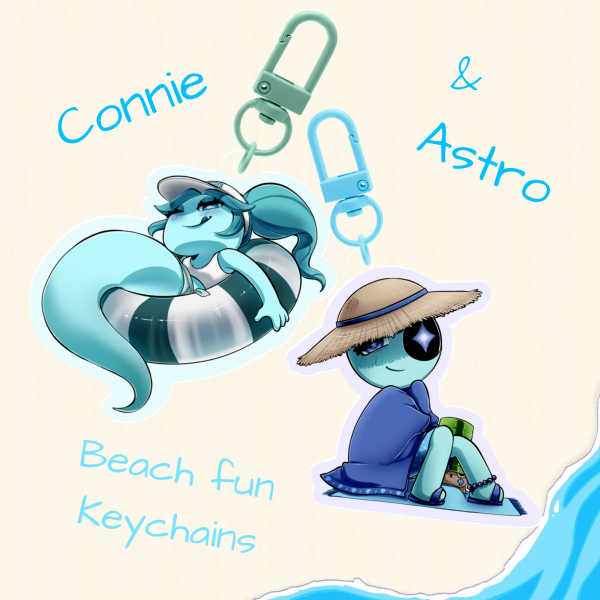 [Summer in Gardenview Collab] Connie Acryllic Keychain