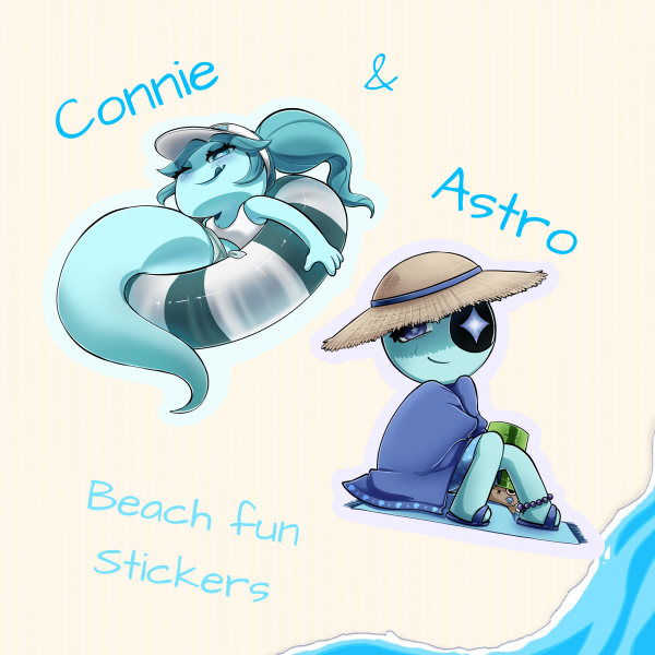 [Summer in Gardenview Collab] Astro Sticker