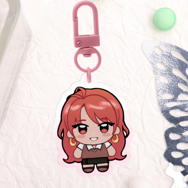 “The Guy She Was Interested in Wasn't a Guy at All“ Aya Oosawa Acrylic Charm