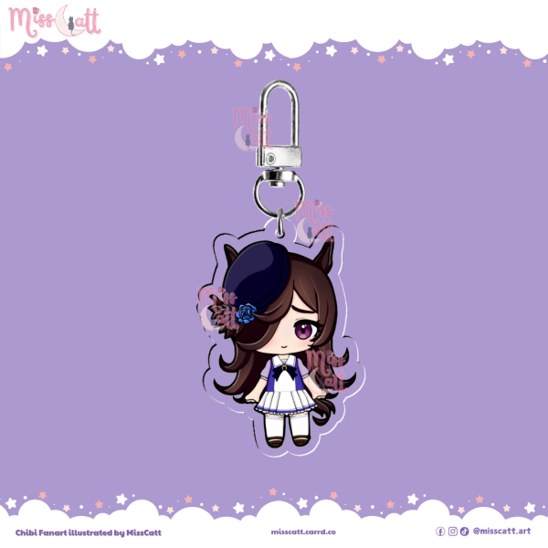 Uma Musume | Rice shower | MissCatt Acrylic Keychain