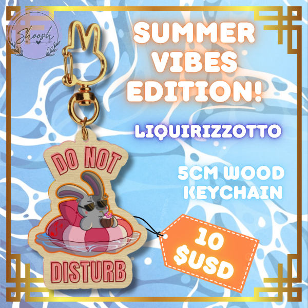 Liquirizzotto Wood Keychains
