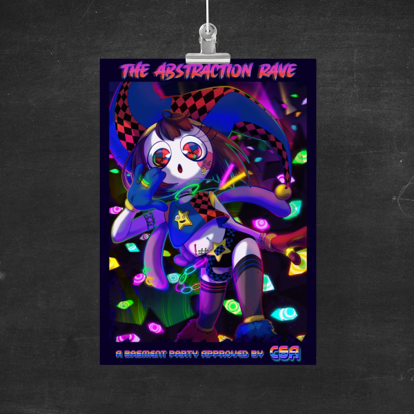 The Abstraction Rave Poster
