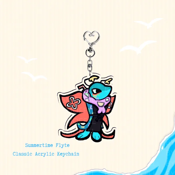 Flyte Dandys World --- Summer in Gardenview Collab --- Classic Acrylic Keychain