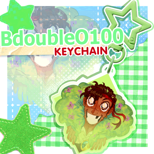 BdoubleO100 - Hermitcraft Acrylic Keychains