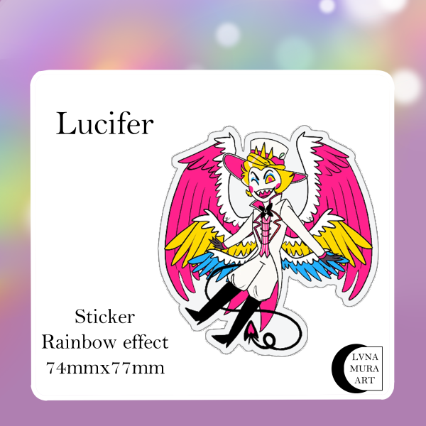 Lucifer Sticker || Pride Collection