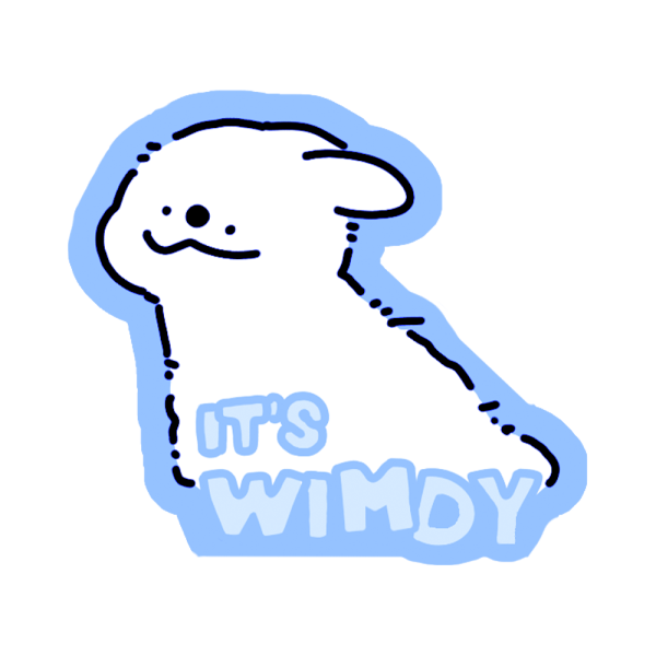 wimdy sticker