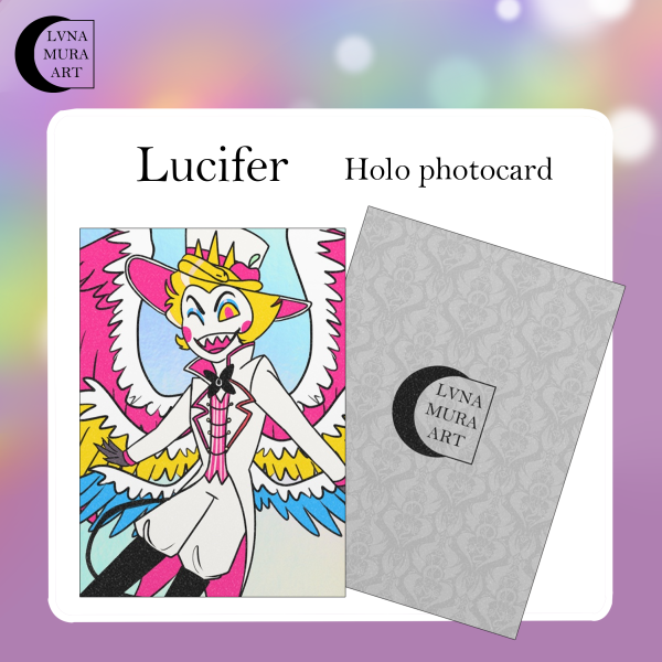 Lucifer HOLO Photocard || Pride Collection