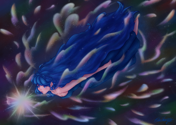 Fallen Star Horizontal Poster Print