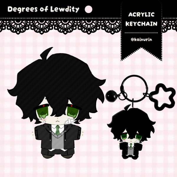 DOL / Degrees of Lewdity | Kylar the Loner (Acrylic Keychain)