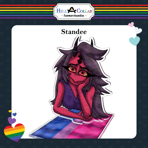 Tilla Standee Hell-a-Collab Pride Collection