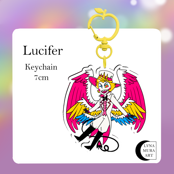 Lucifer Keychain || Pride Collection