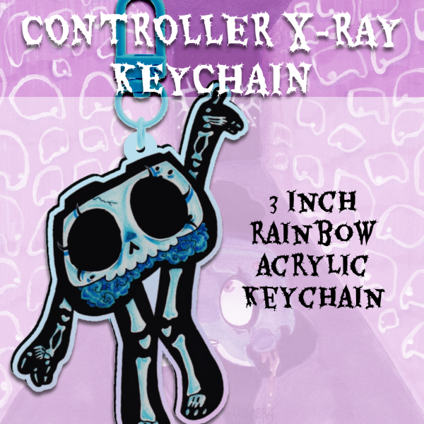 Controller X-Ray Keychain