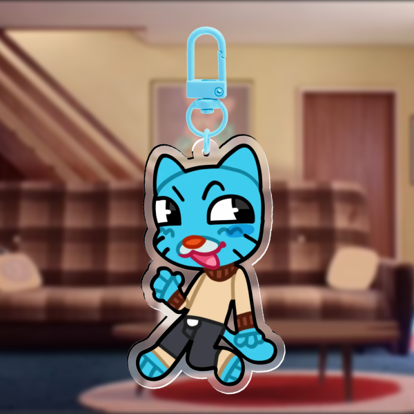 Gumball tawog acrylic keychain 7cm