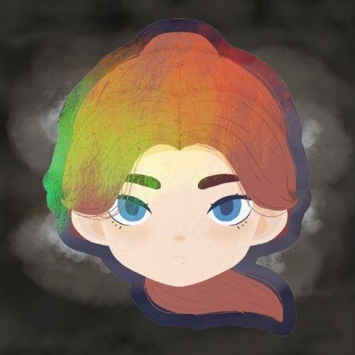 Maelle - Maelle's Head Sticker