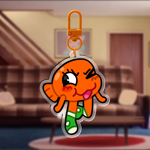 Darwin tawog acrylic keychain 5cm