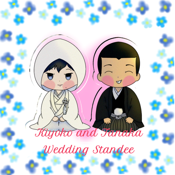 Kiyoko and Tanaka Wedding Acrylic Standee