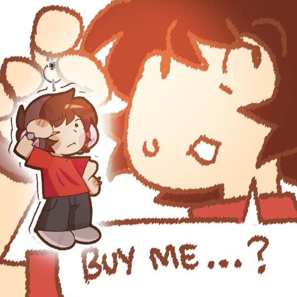 THE DIRTIES owen keychain