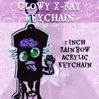 Glowy X-Ray Keychain