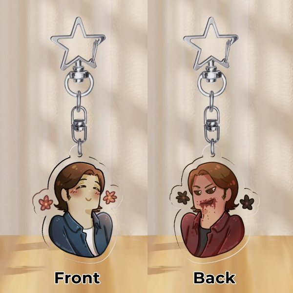 [SPN] Sam double-sided keychain