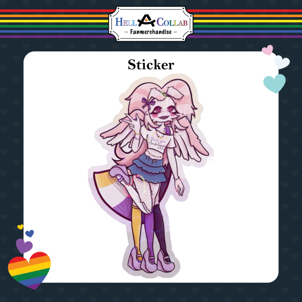 Molly Sticker || Hell-a-Collab Pride Collection