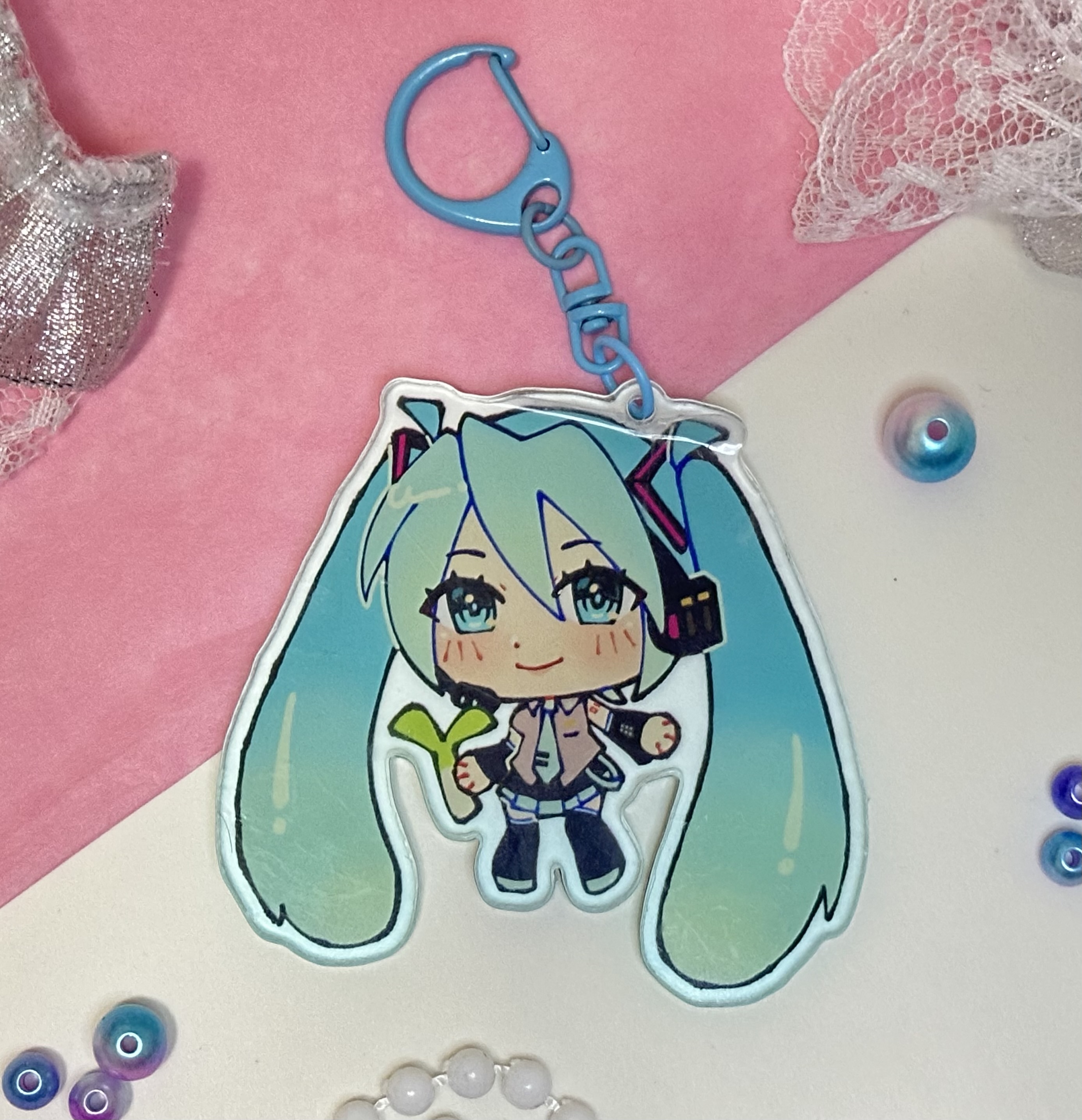 Hatsune Miku Chibi Keychain