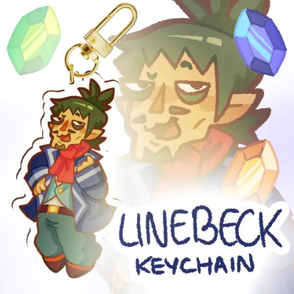 CPT. LINEBECK keychain