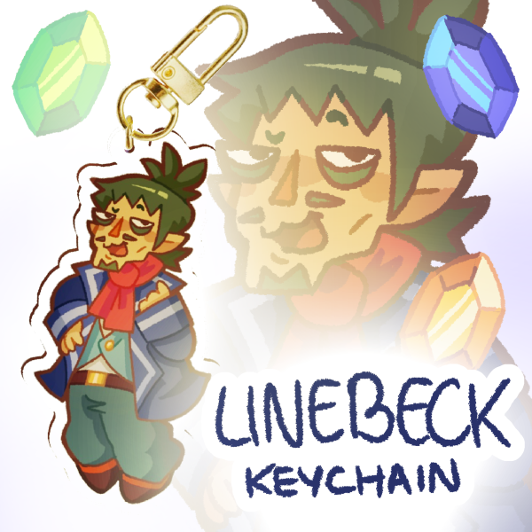CPT. LINEBECK keychain