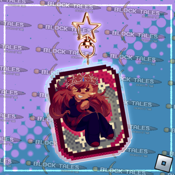 Cassie keychain (Block Tales)