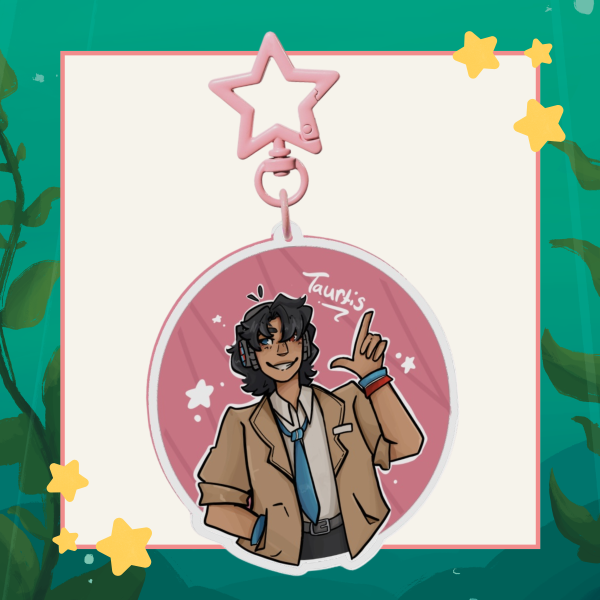 Taurtis Acrylic Keychains