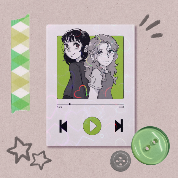 Green Yuri Sticker
