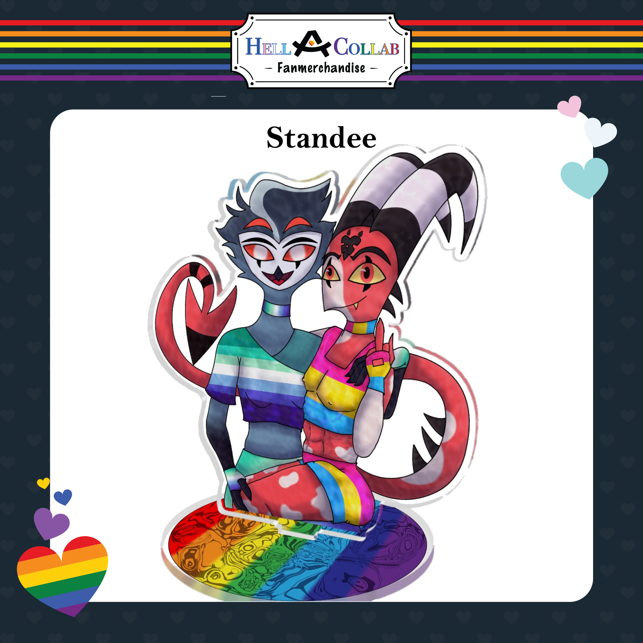 Stolitz Standee Hell-a-Collab Pride Collection