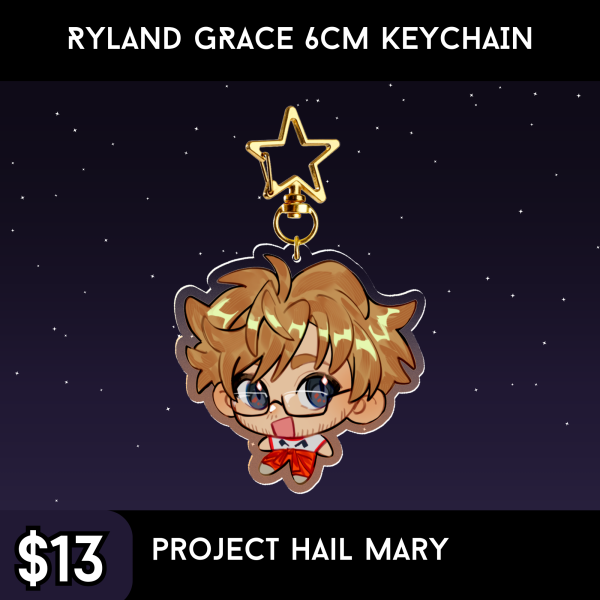 Project Hail Mary | Ryland Grace 6CM Keychain