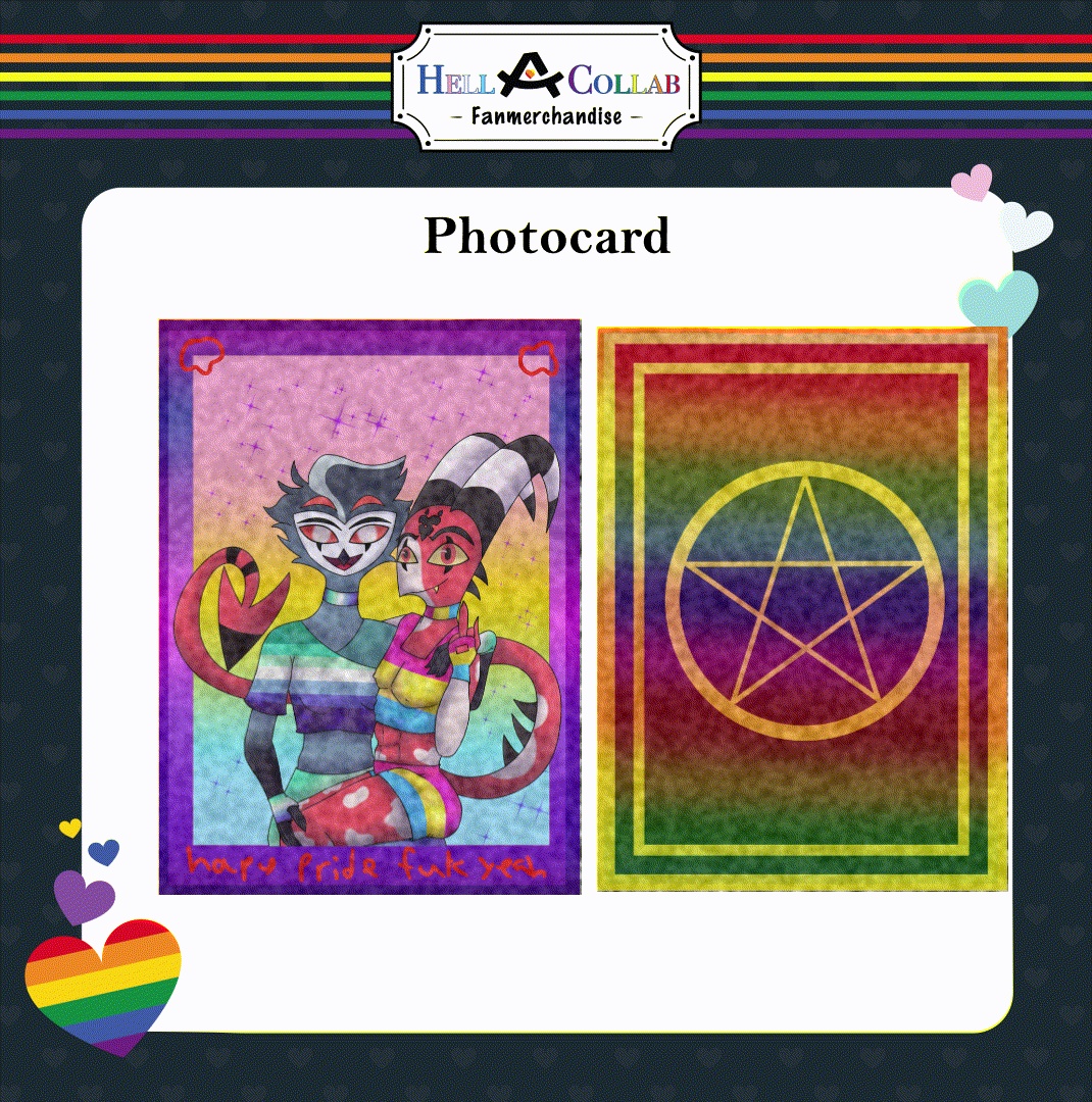 Stolitz Photocard Hell-a-Collab Pride Collection