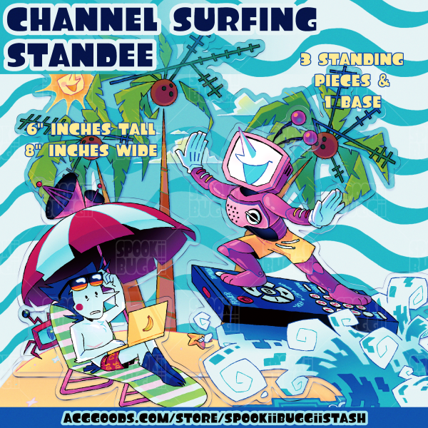 Channel Surfing Standee (OLD VER.)