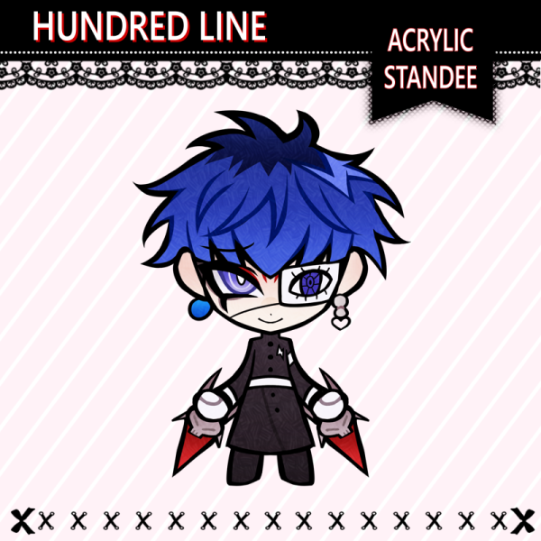 Hundred Line Yugamu Clear Acrylic Standees